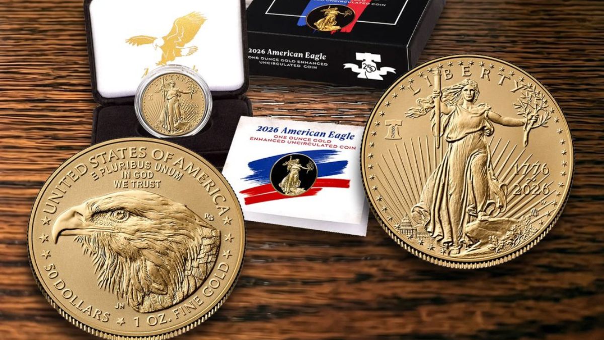 U.S. Mint Launches 1776-2026 Gold Eagle Coin With Rare Enhanced Finish